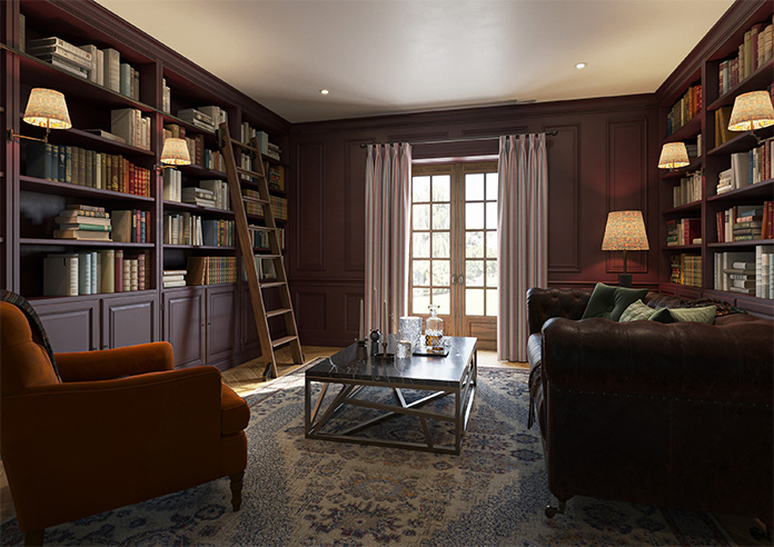 Lambrooke, Passion Fruit - Made to Measure Curtains - Image 8